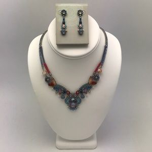 Ayalabar Necklace and Earrings Combo